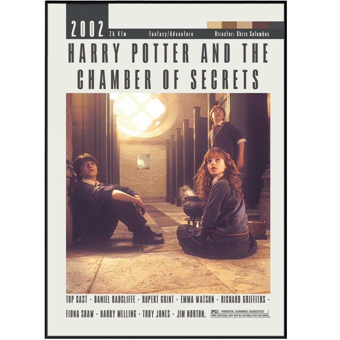 Harry Potter and the Chamber of Secrets Movie Posters - 98types