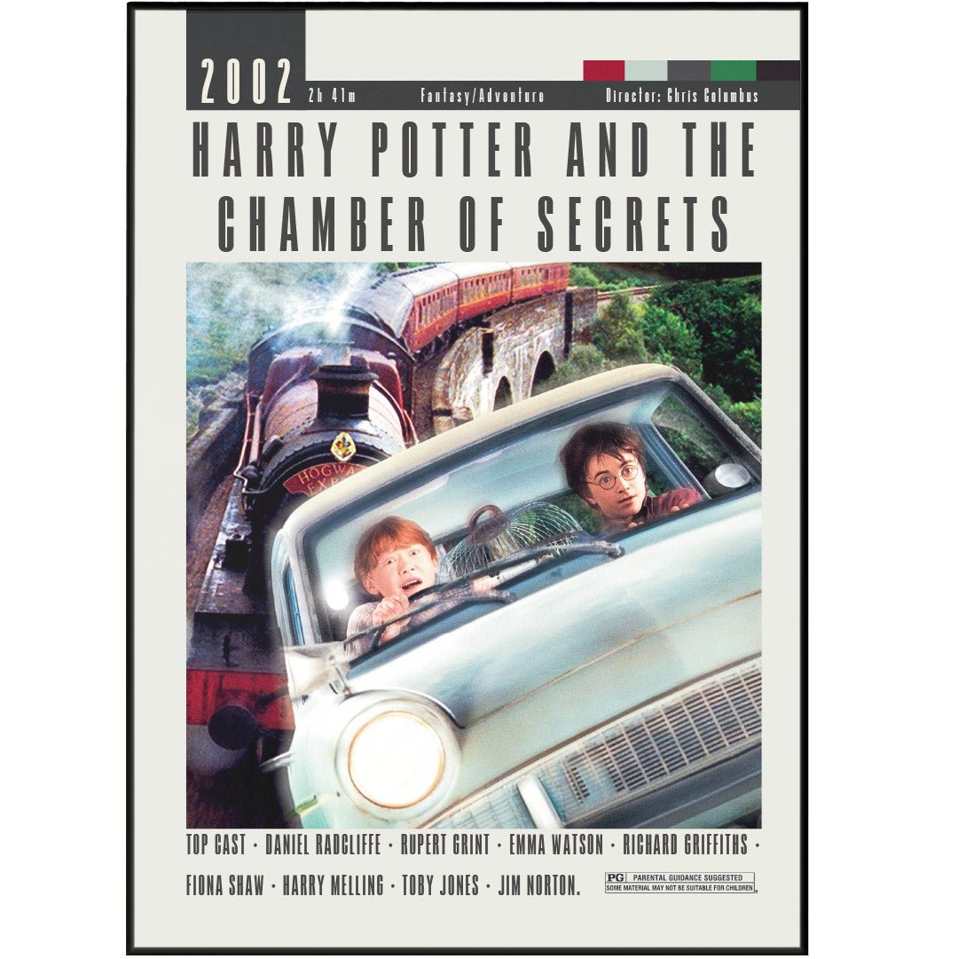 Harry Potter and the Chamber of Secrets Movie Posters - 98types