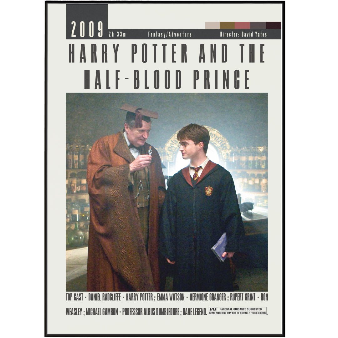 Harry Potter and the Half-Blood Prince Movies Poster - 98types