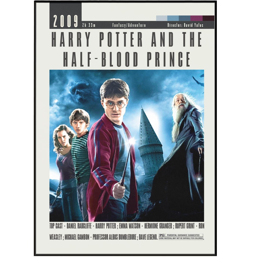 Harry Potter and the Half-Blood Prince Movies Poster - 98types