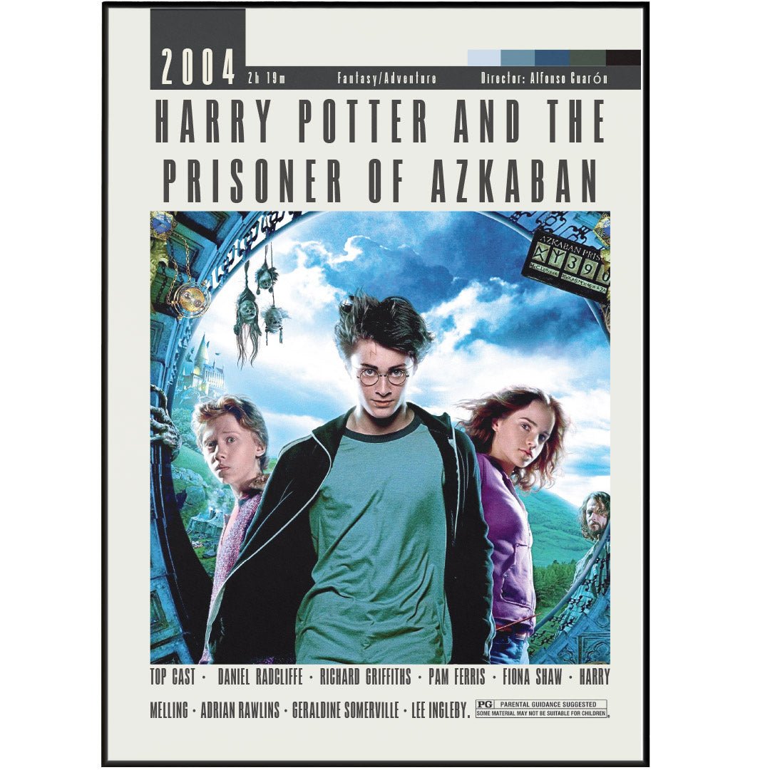 Harry Potter and the Prisoner of Azkaban Movies Poster - 98types