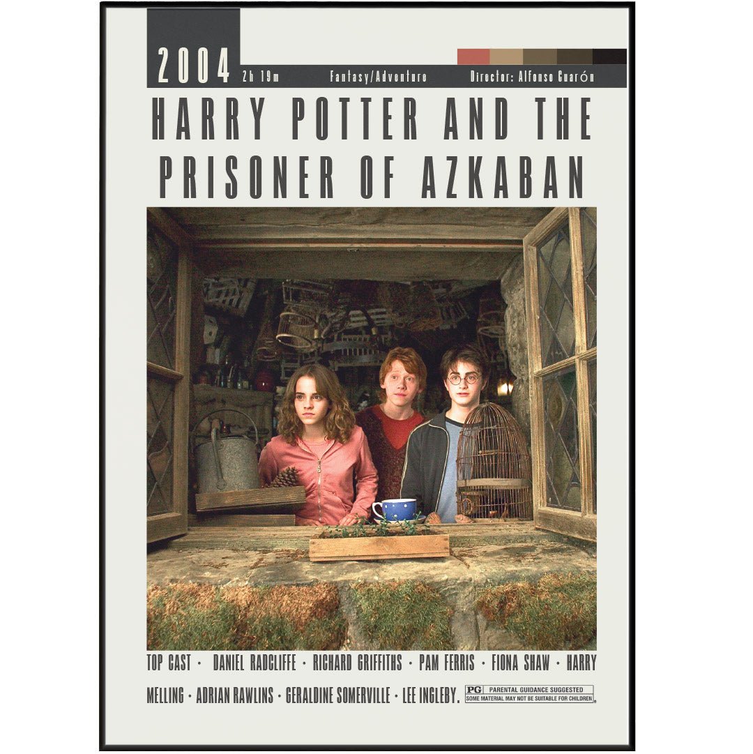 Harry Potter and the Prisoner of Azkaban Movies Poster - 98types