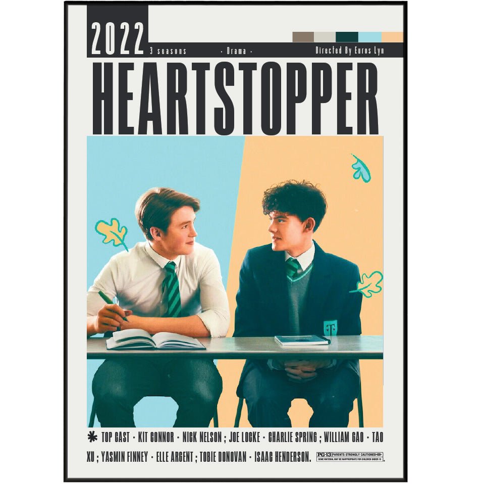Heartstopper (2022) Posters - 98typesModern Minimal Movies