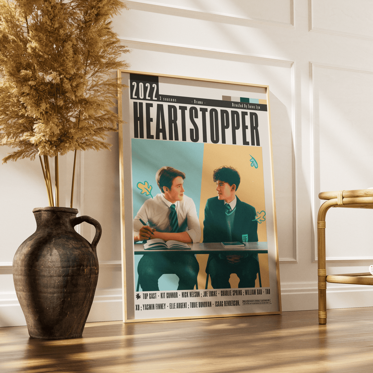 Heartstopper (2022) TV Show Poster poster by 98 Types – view 7