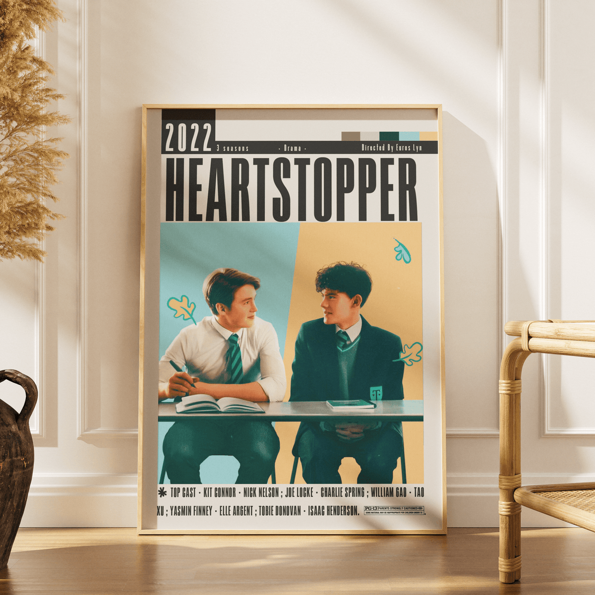 Heartstopper (2022) TV Show Poster poster by 98 Types – view 6