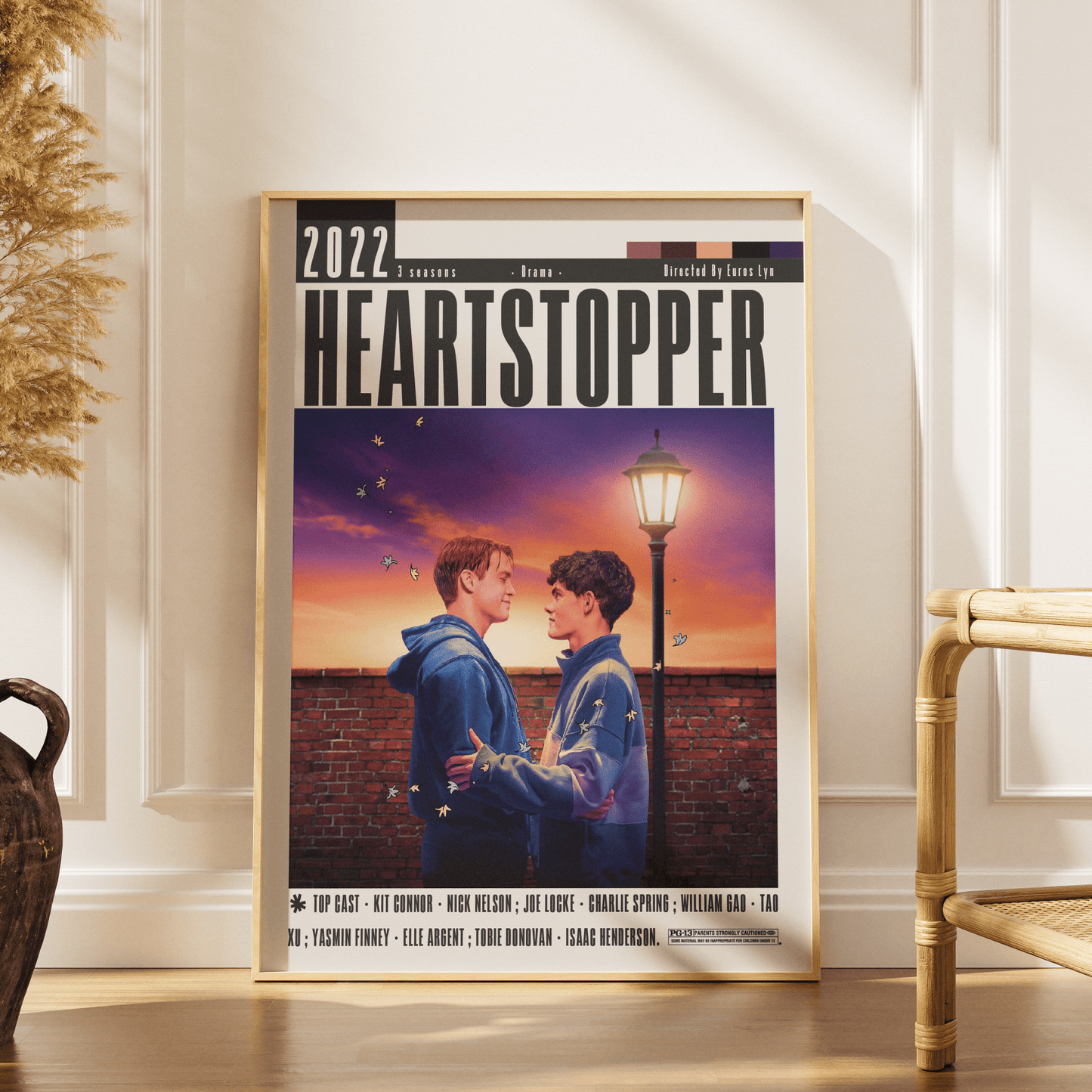 Heartstopper (2022) Tv Serie Poster - 98typesModern Minimal Movies
