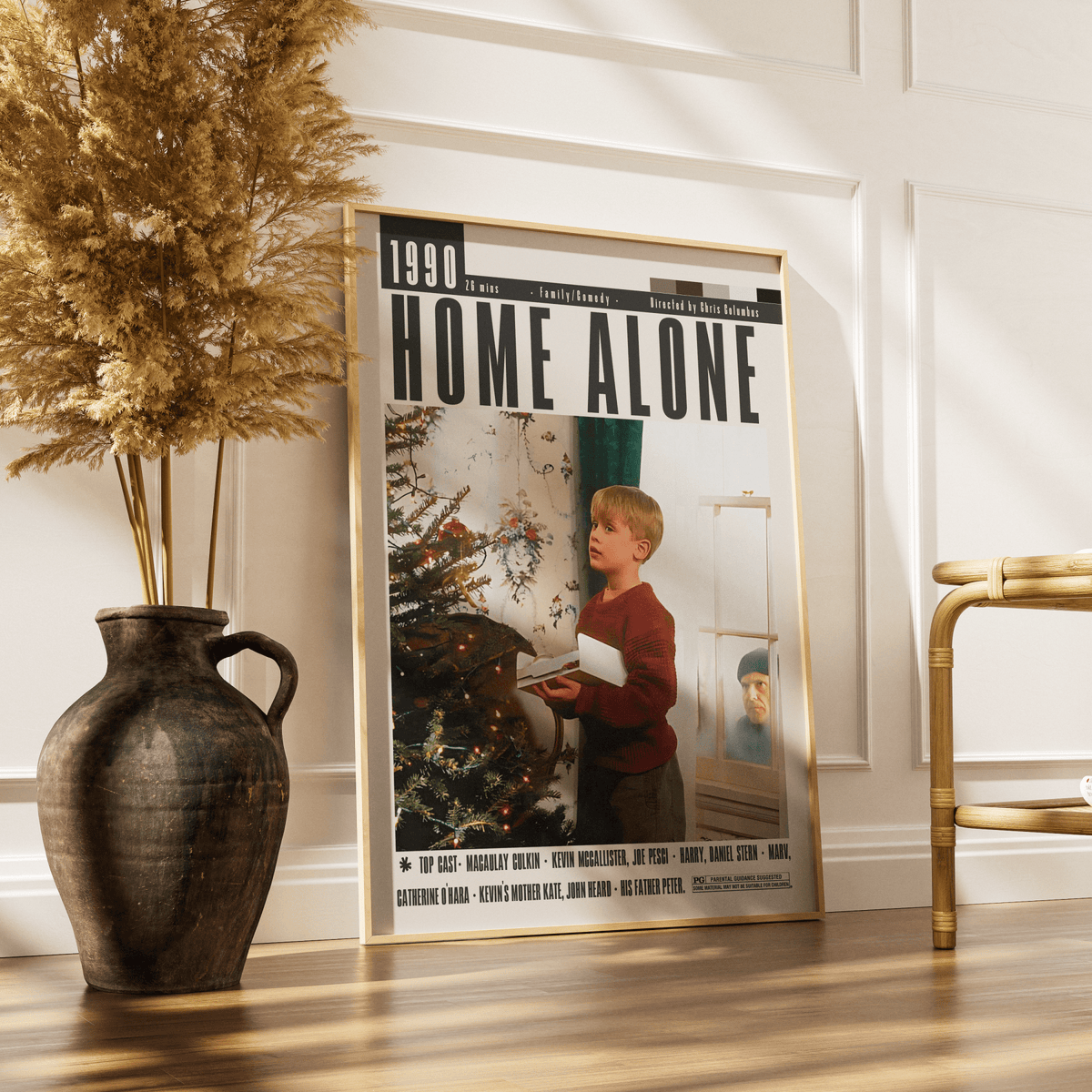 Home Alone (1990) Posters - 98typesModern Minimal Movies