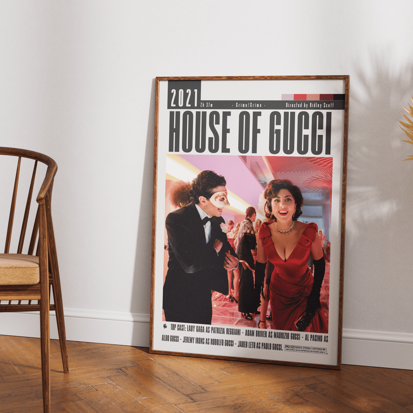 House of Gucci 2021 Films Poster - 98typesModern Minimal Movies