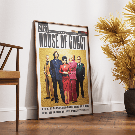House of Gucci Films Poster - 98types