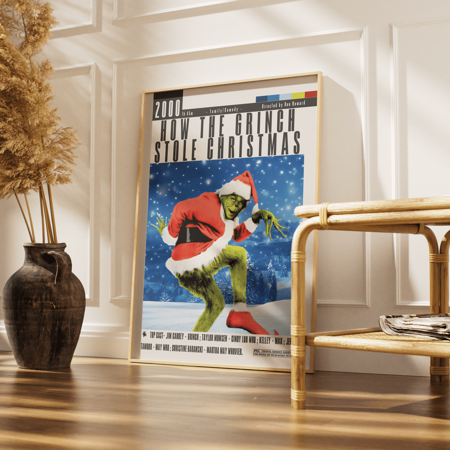 How The Grinch Stole Christmas (2000) Posters - 98typesModern Minimal Movies