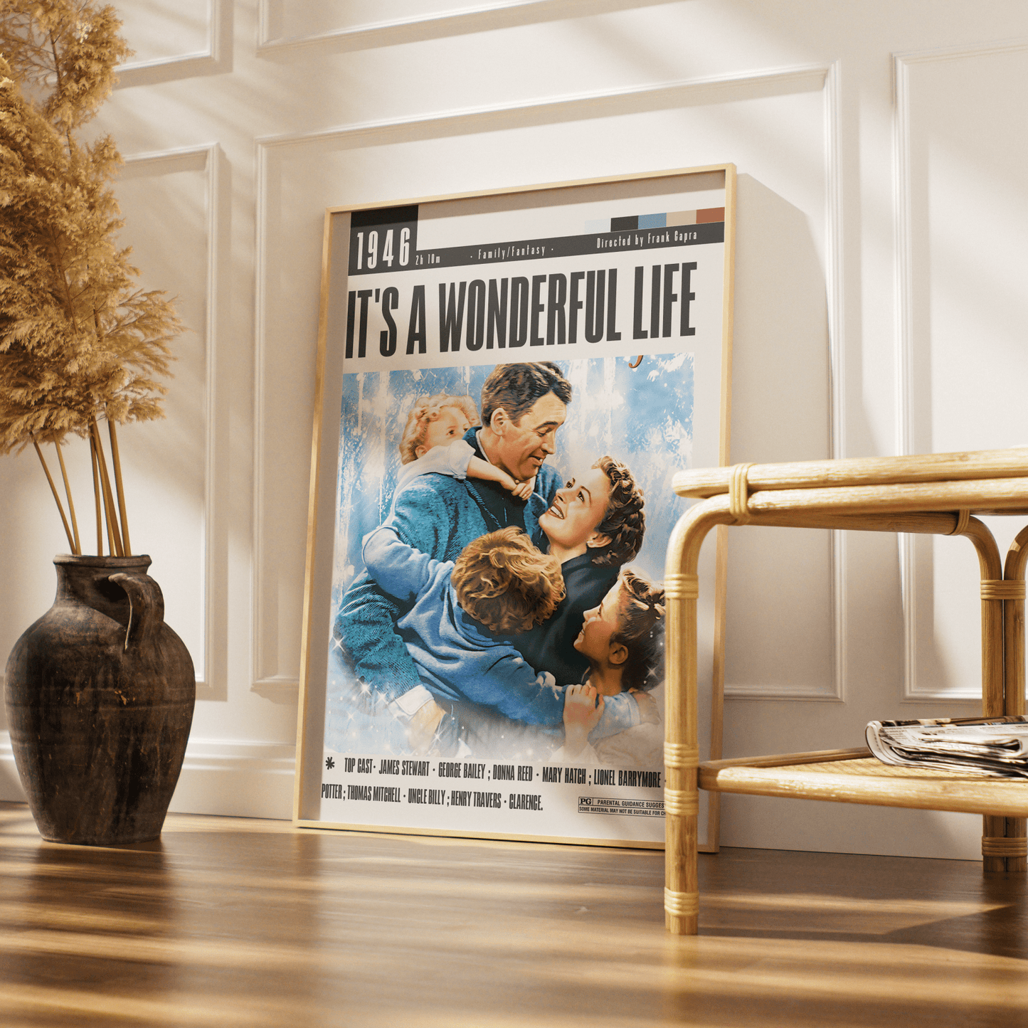 It’s a Wonderful Life (1946) Poster - 98typesModern Minimal Movies