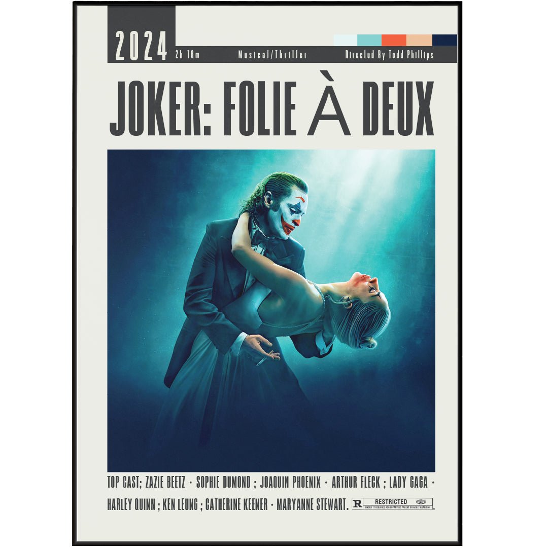 Joker Folie a Deux Movie Posters - 98types