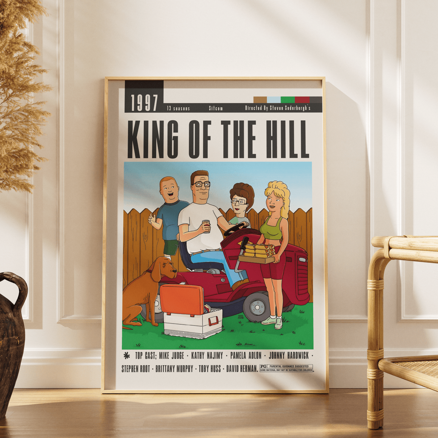 King of the Hill Tv Serie Posters - 98typesModern Minimal Movies