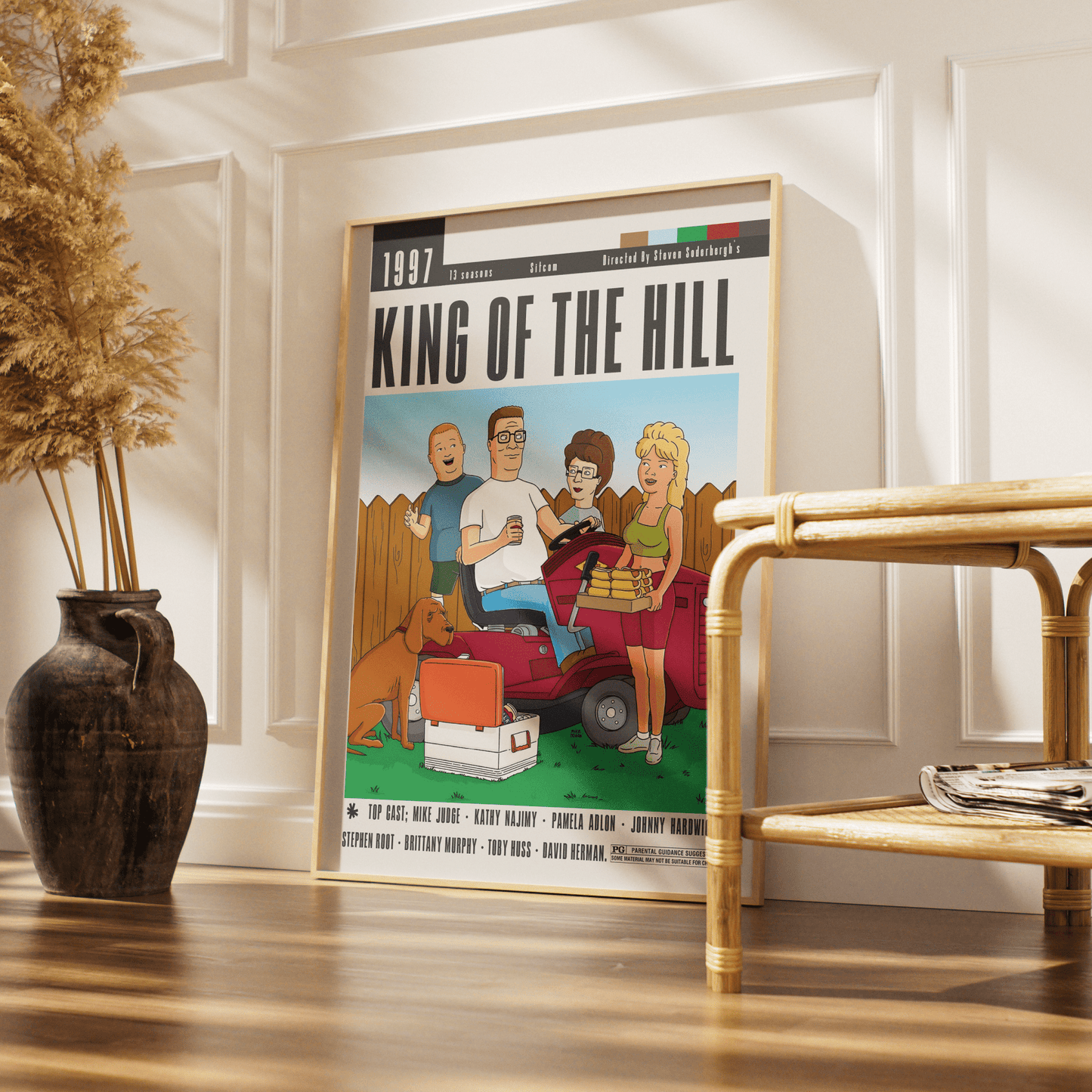 King of the Hill Tv Serie Posters - 98typesModern Minimal Movies