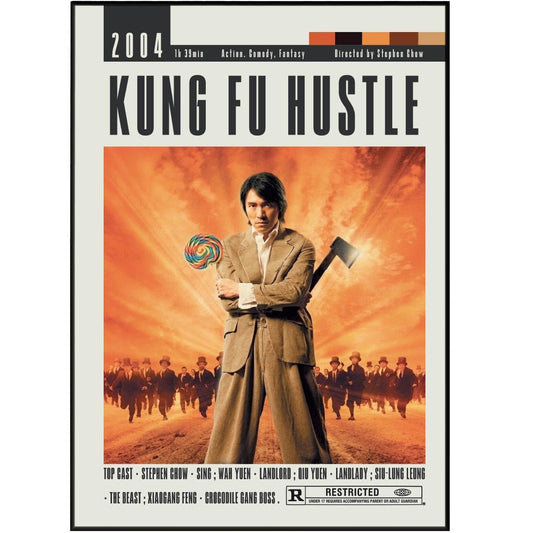 Kung Fu Hustle Poster | Stephen Chow Movies - 98types