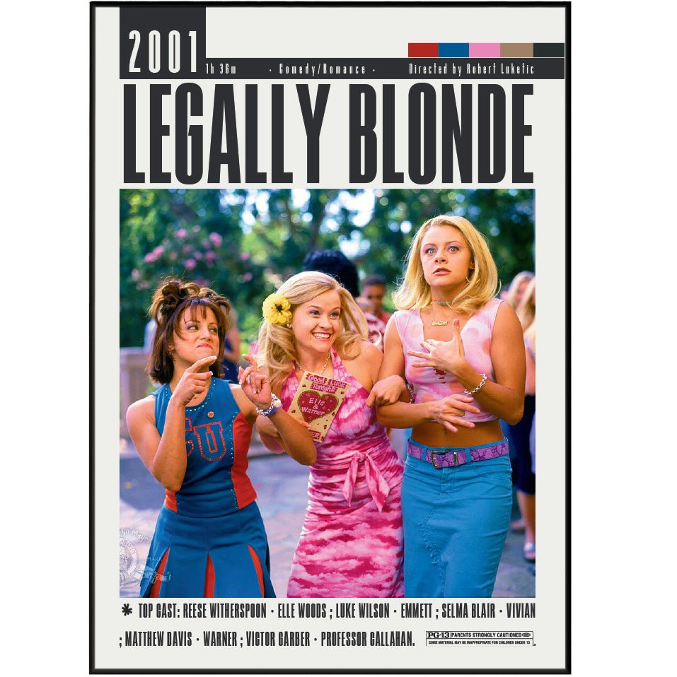 Legally Blonde Poster | Robert Luketic Movies - 98types