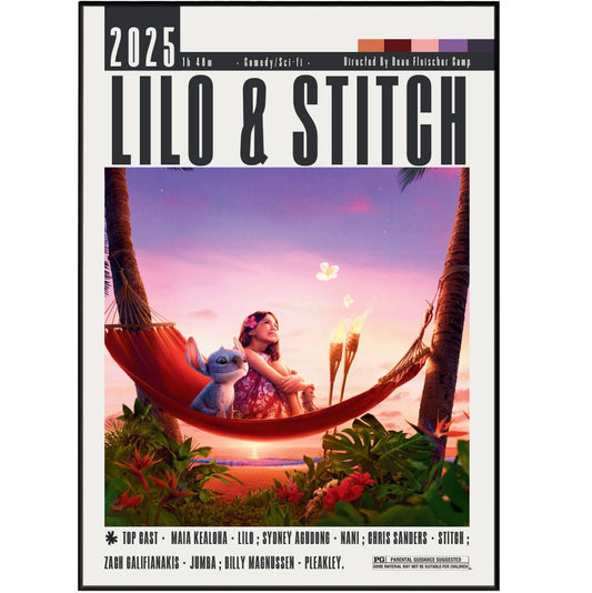 Lilo & Stitch (2025) Posters - 98typesModern Minimal Movies