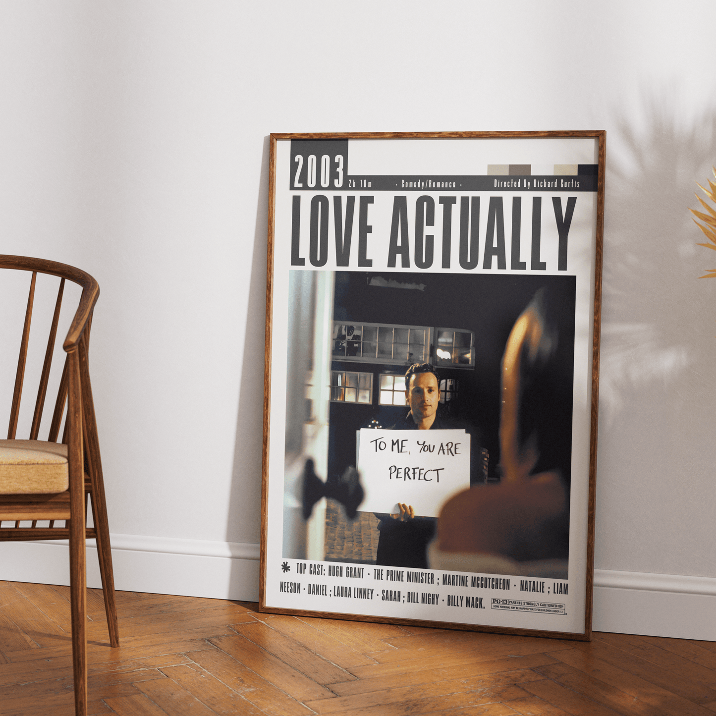 Love Actually 2003 Film Posters - 98typesModern Minimal Movies