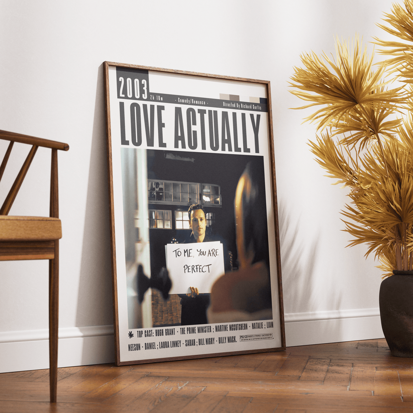 Love Actually 2003 Film Posters - 98typesModern Minimal Movies