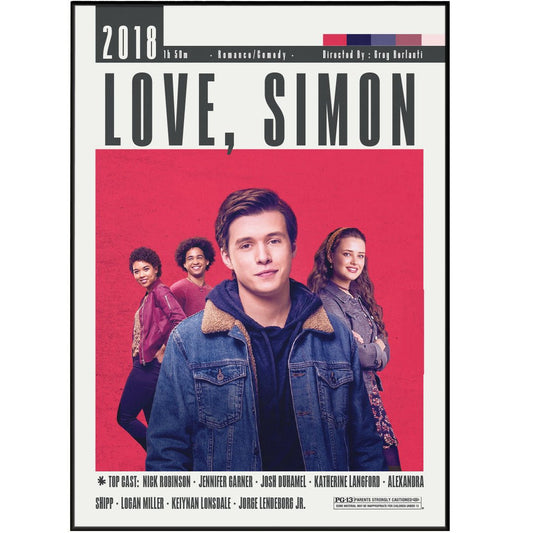 Love, Simon Movie Poster - 98types