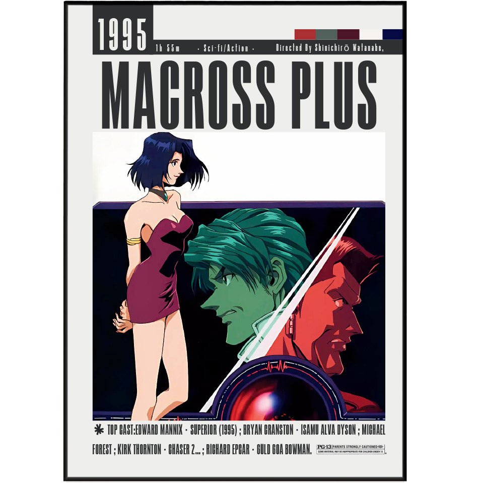 Macross Plus Movie Posters - 98typesModern Minimal Movies