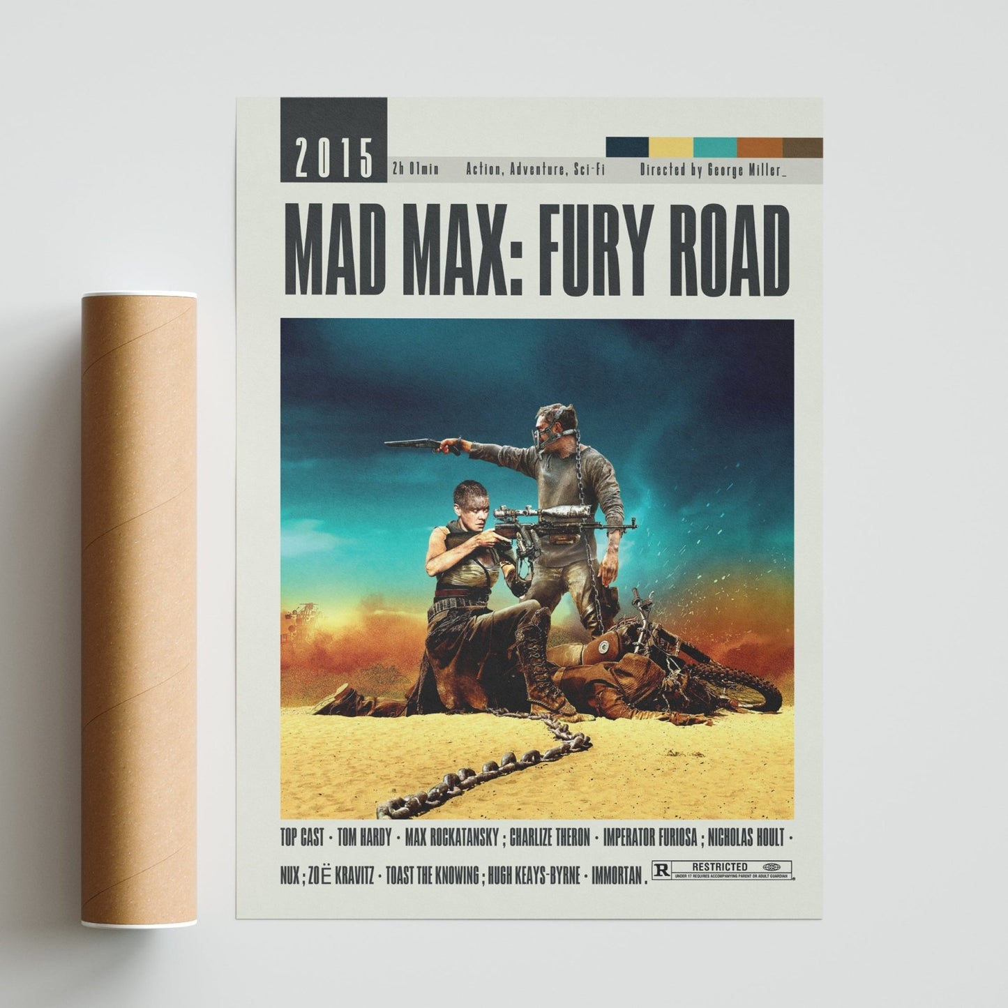 Mad Max: Fury Road Poster | George Miller Movies - 98types