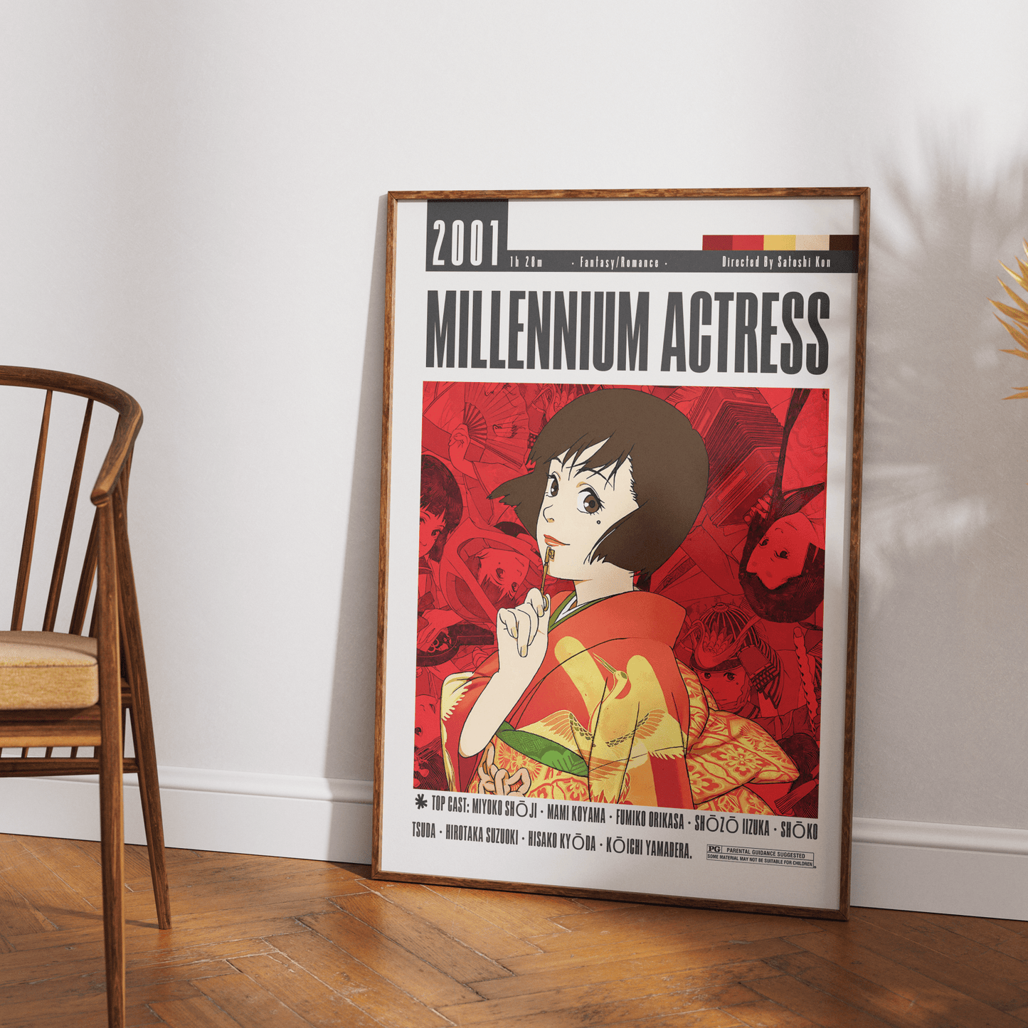 Millennium Actress Movie Posters - 98typesModern Minimal Movies