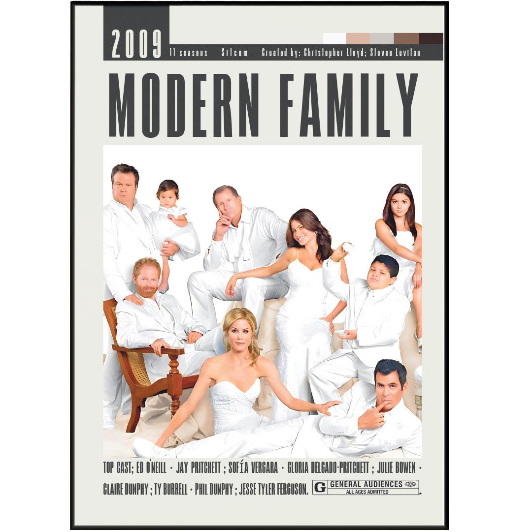 Modern Family TV Series Posters - 98types