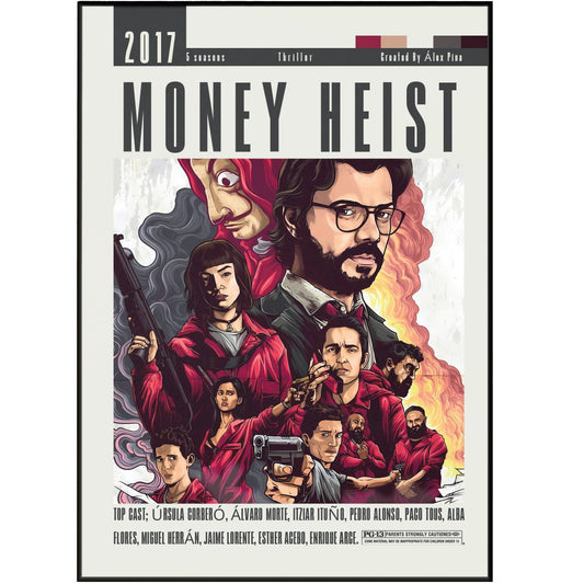 Money Heist TV Series Posters - 98types