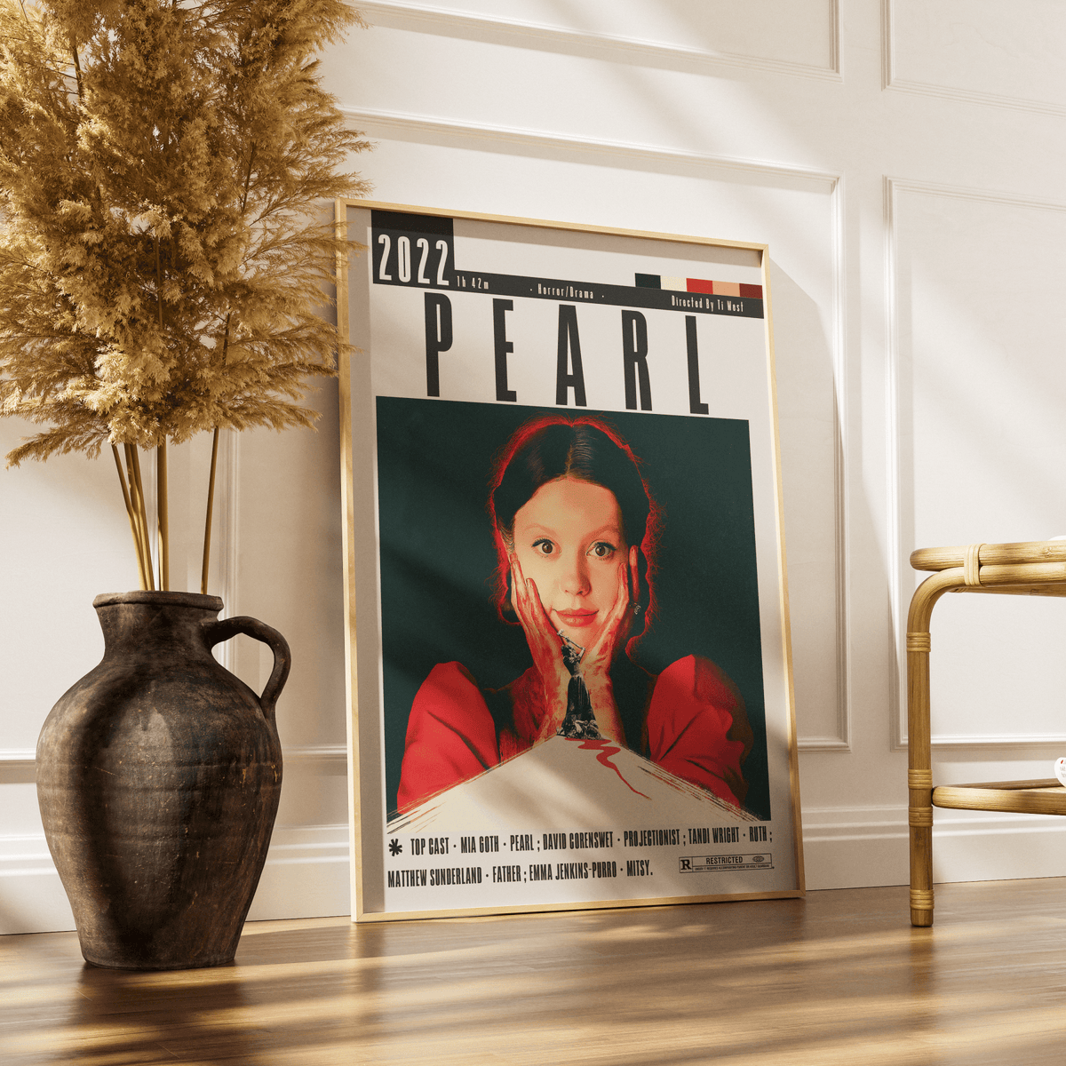 Pearl (2022) Film Poster poster by 98 Types – view 3