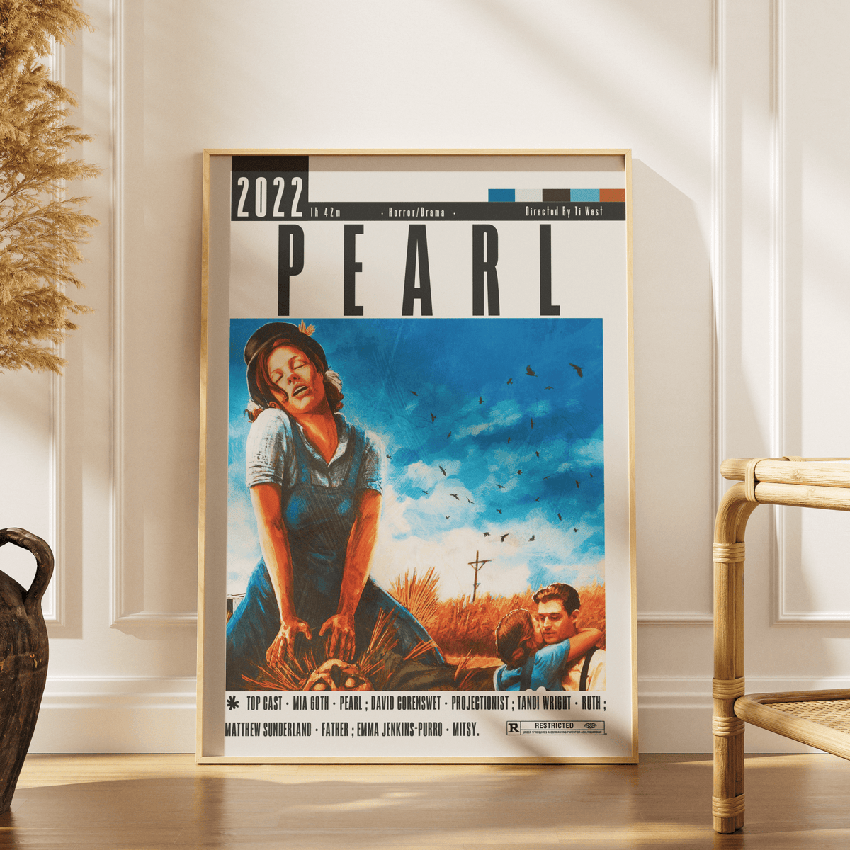 Pearl (2022) Film Poster poster by 98 Types – view 7