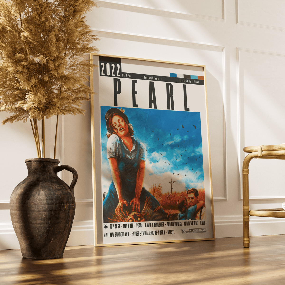 Pearl (2022) Film Poster poster by 98 Types – view 8