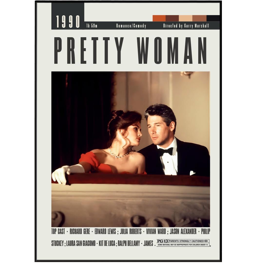 Pretty Woman Poster | Garry Marshall Movies - 98types