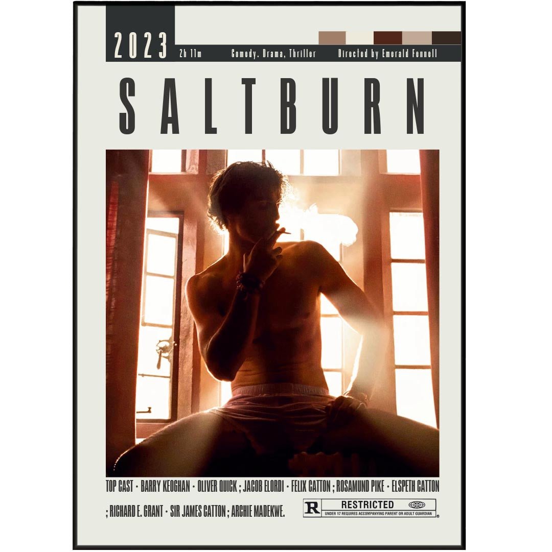 Saltburn Poster | Emerald Fennel Movies - 98types