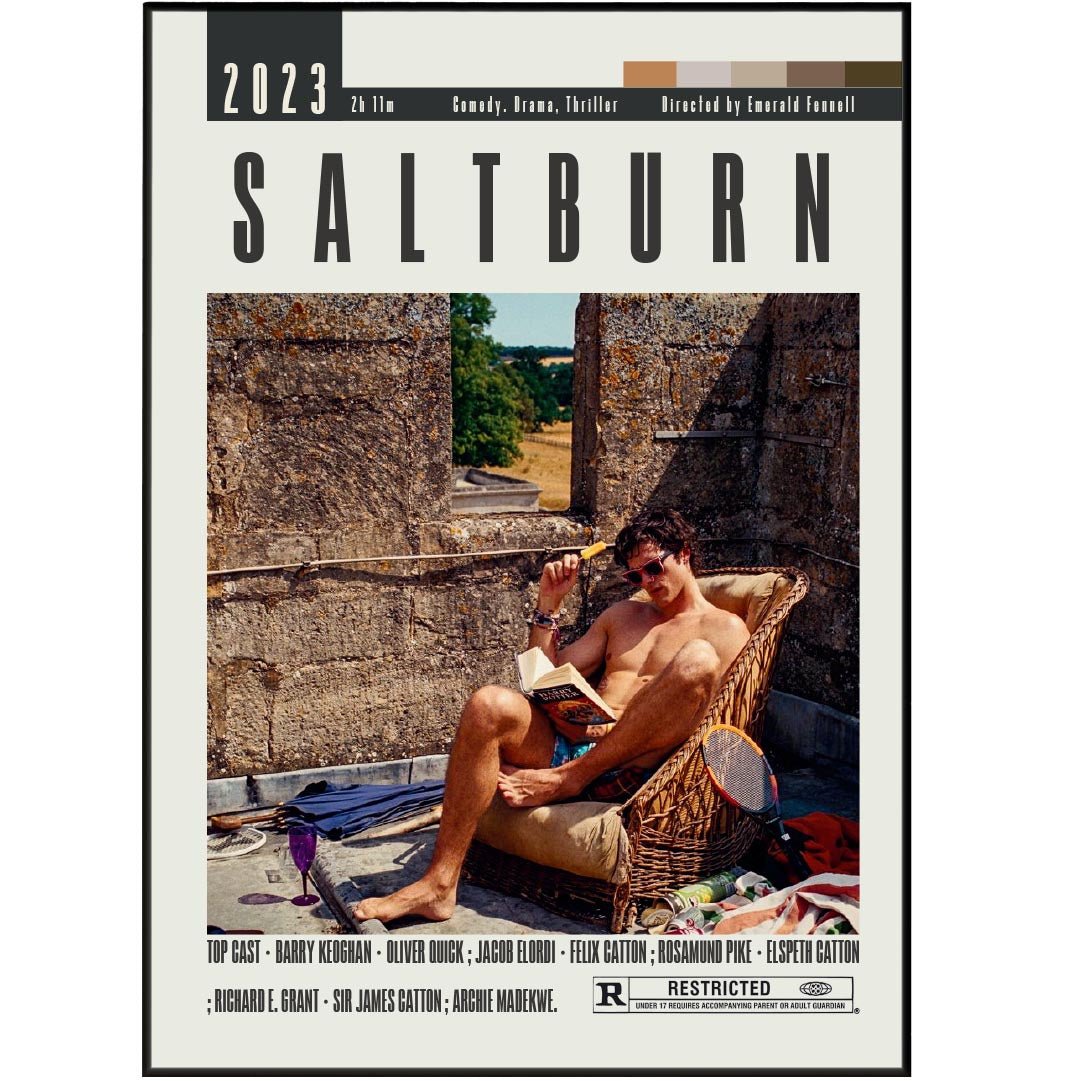 Saltburn Poster | Emerald Fennel Movies - 98types