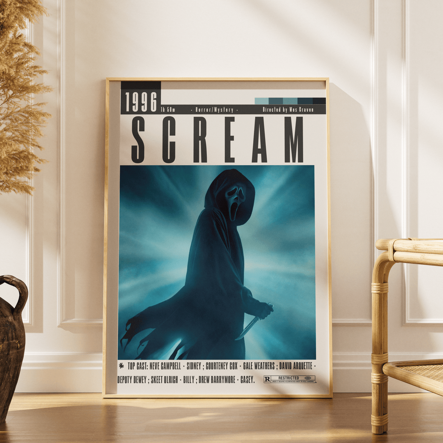 Scream Poster | Wes Craven Movie - 98types