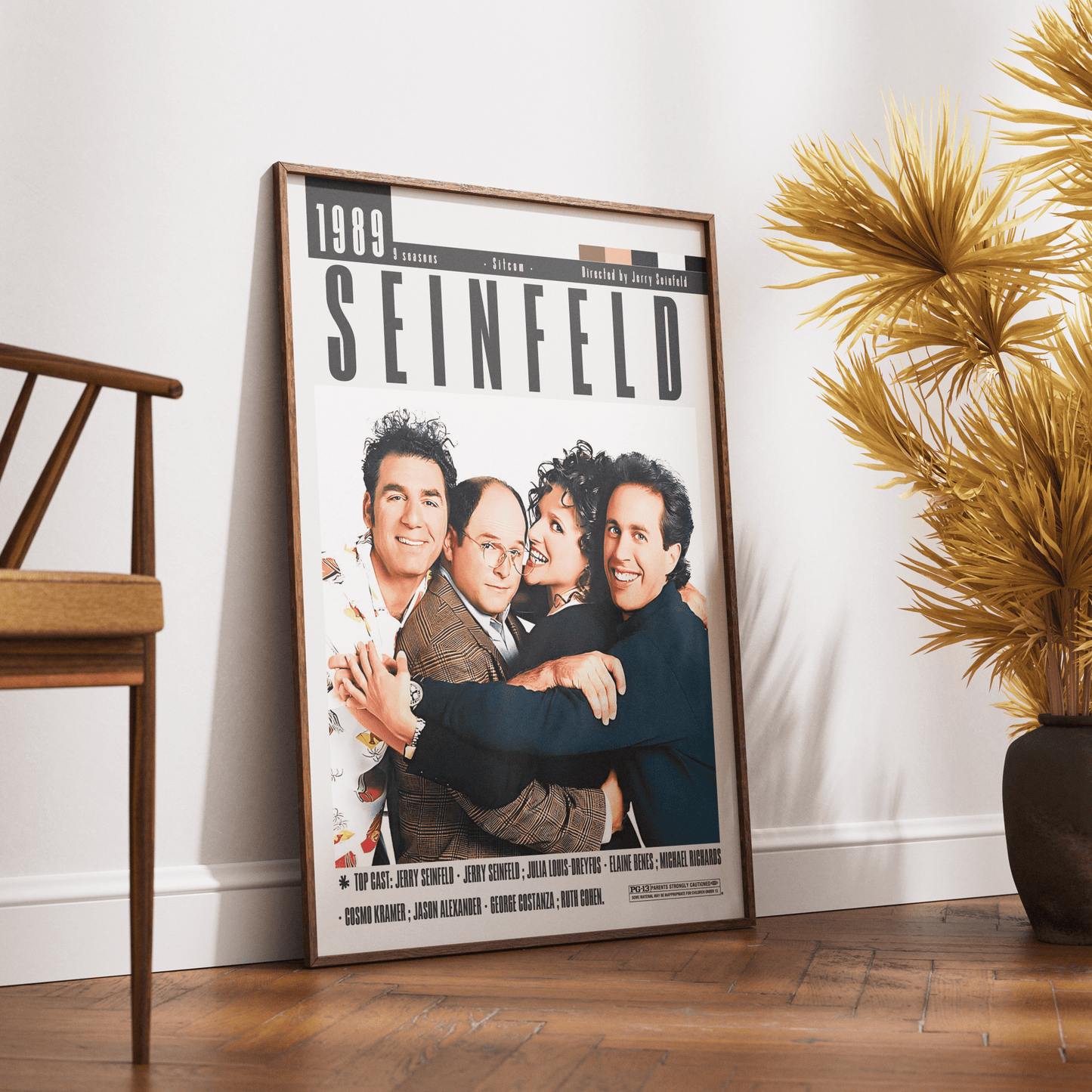 Seinfeld TV Serie Poster - 98typesModern Minimal Movies