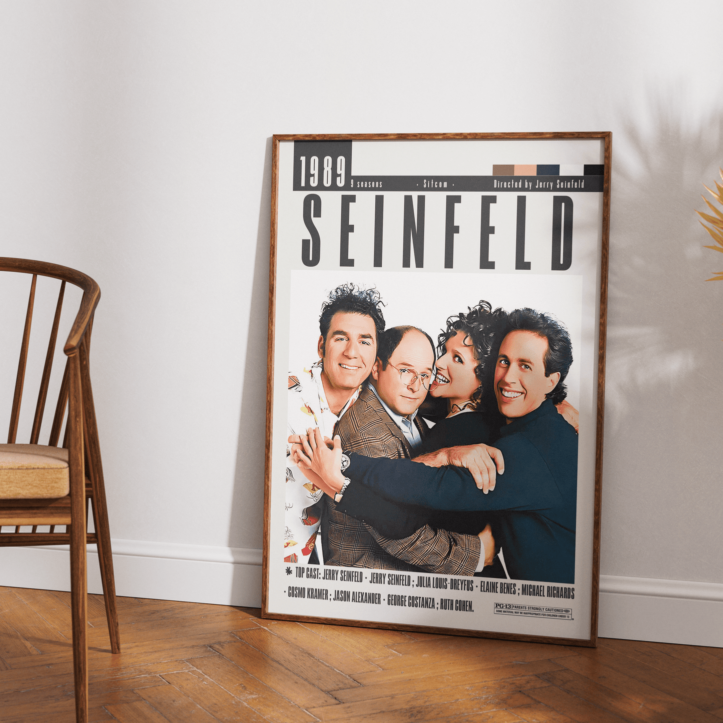 Seinfeld TV Serie Poster - 98typesModern Minimal Movies