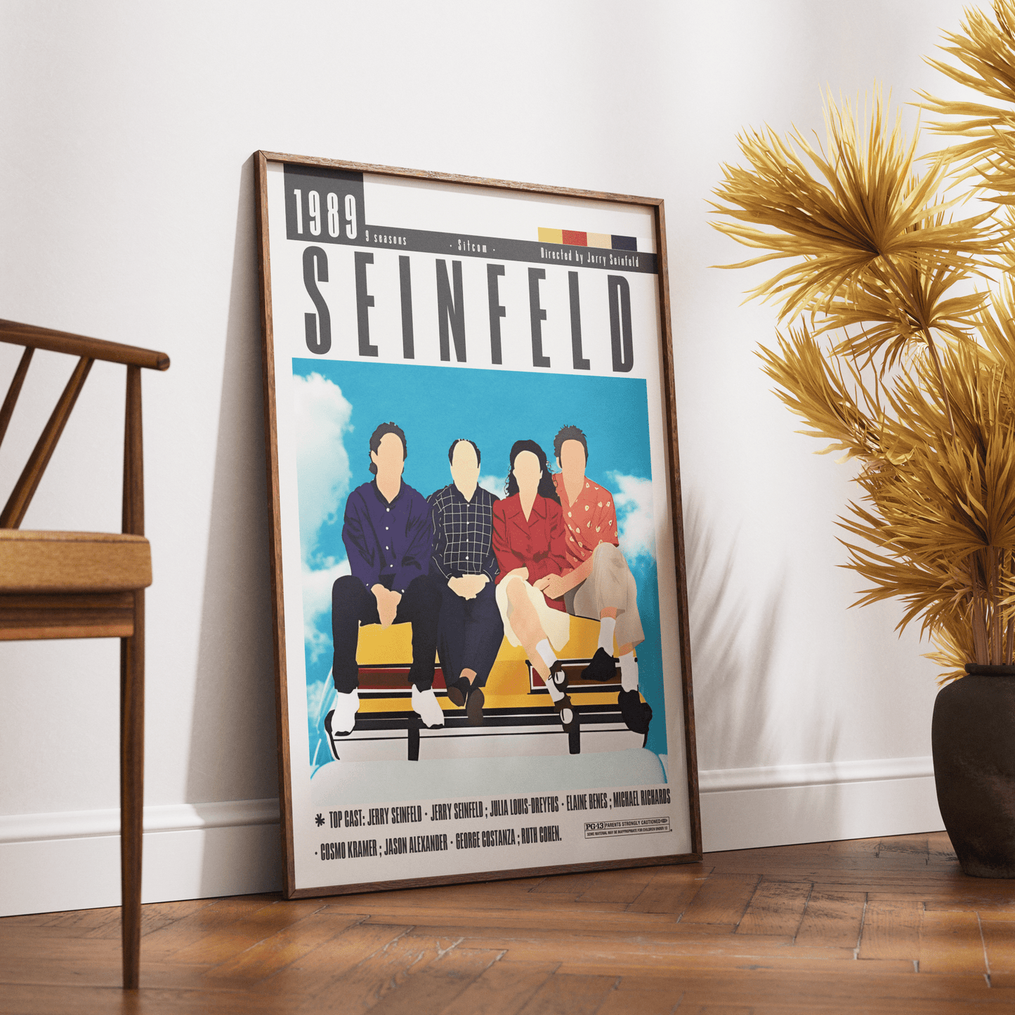 Seinfeld TV Series Poster - 98typesModern Minimal Movies