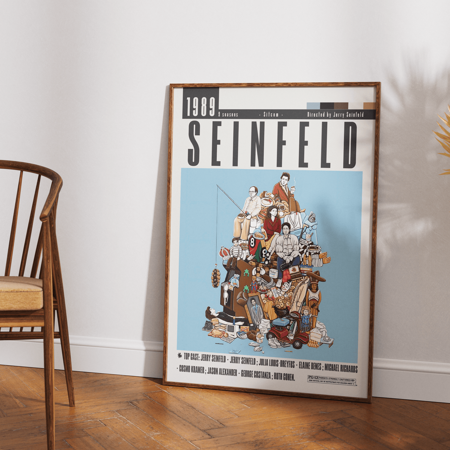 Seinfeld TV Series Posters - 98typesModern Minimal Movies