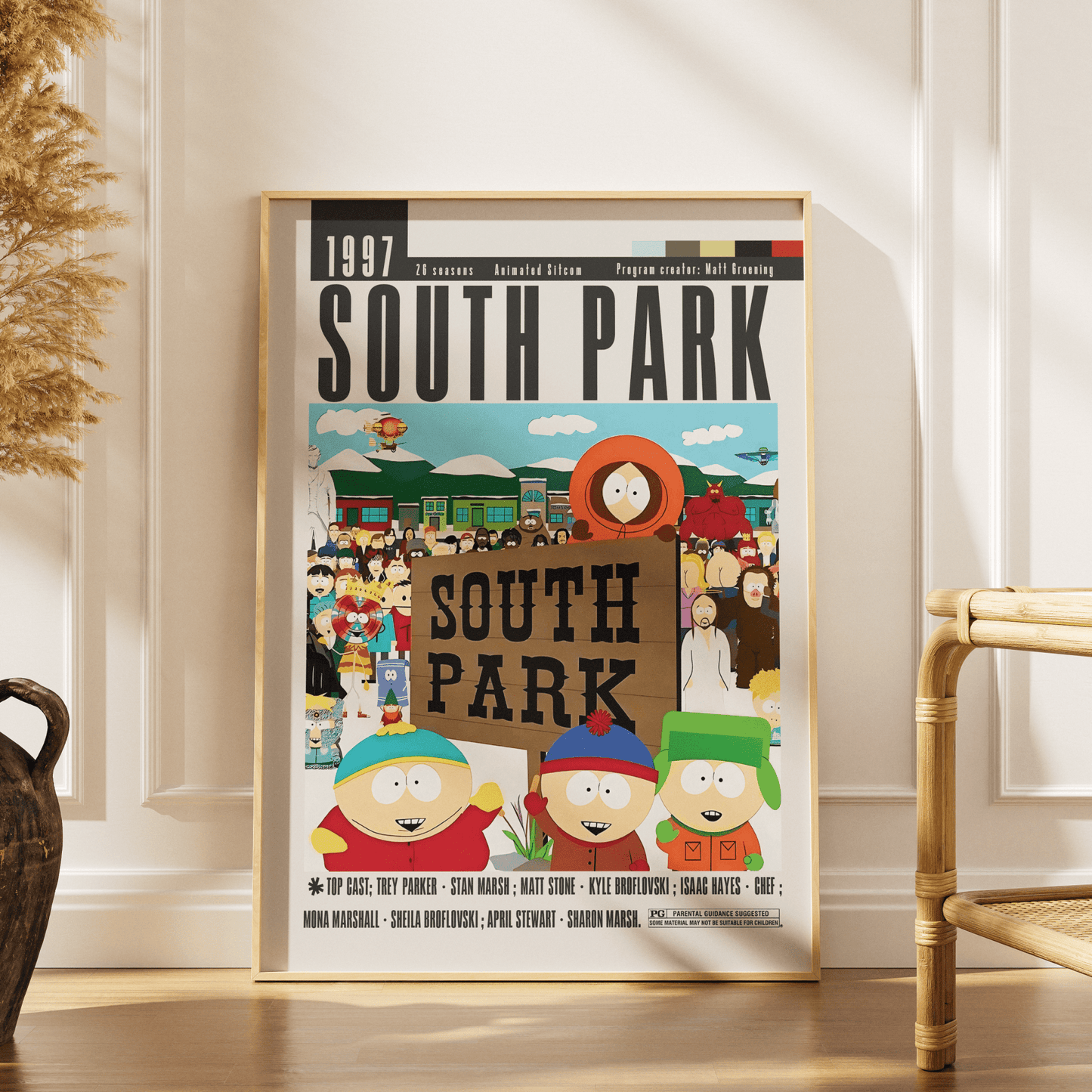 South Park Tv Serie Posters - 98typesModern Minimal Movies