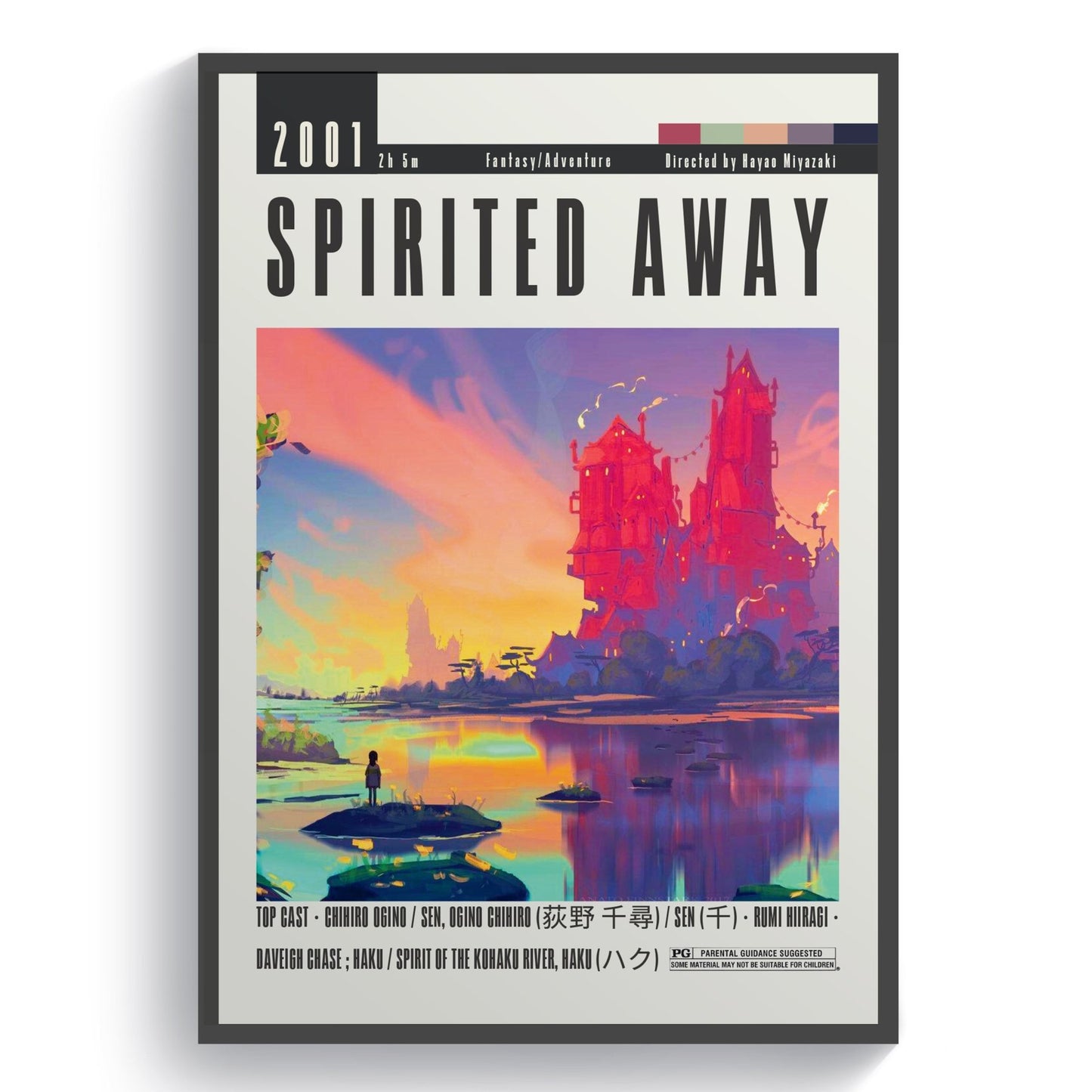 Spirited Away Movie | Classic Anime Film Posters - 98types