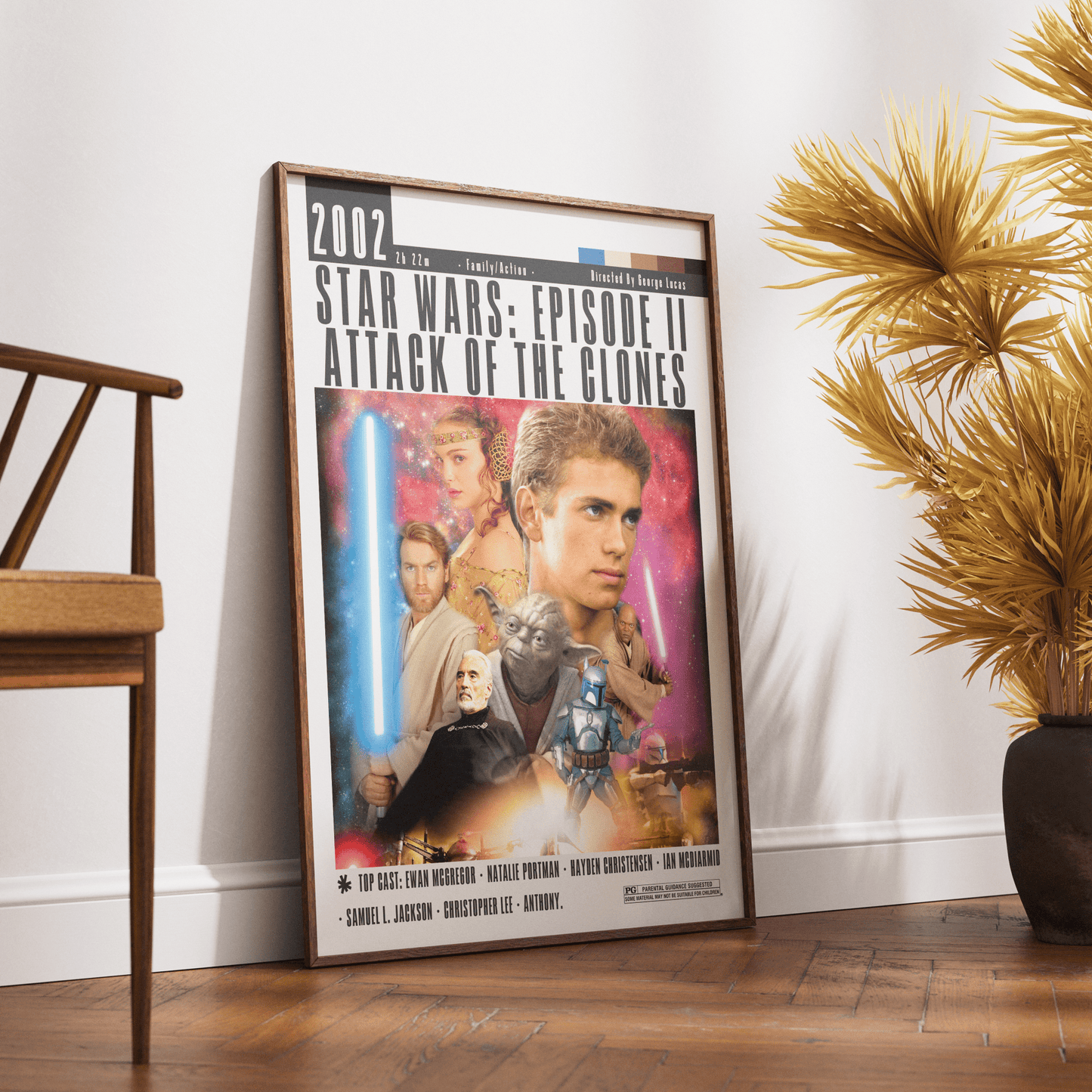 Star Wars Episode II Attack of the Clones Film Posters - 98typesModern Minimal Movies
