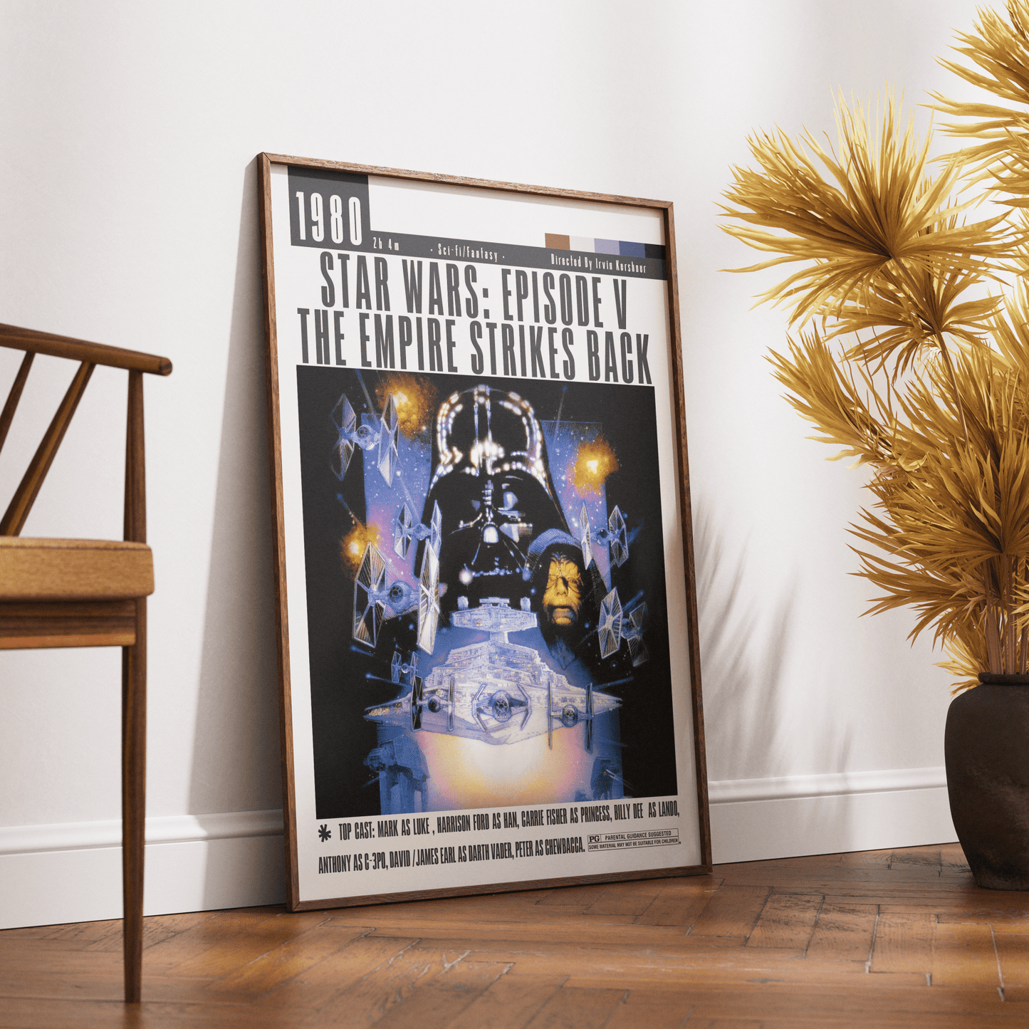 Star Wars Episode V – The Empire Strikes Back Film Posters - 98typesModern Minimal Movies
