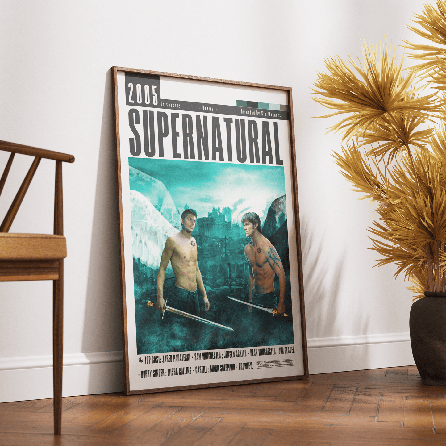 Supernatural Tv Series Poster - 98typesModern Minimal Movies