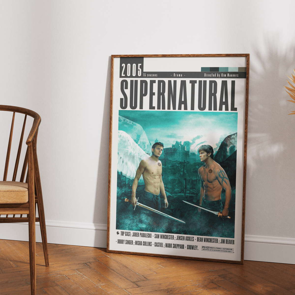 Supernatural TV Show Poster poster by 98 Types – view 10