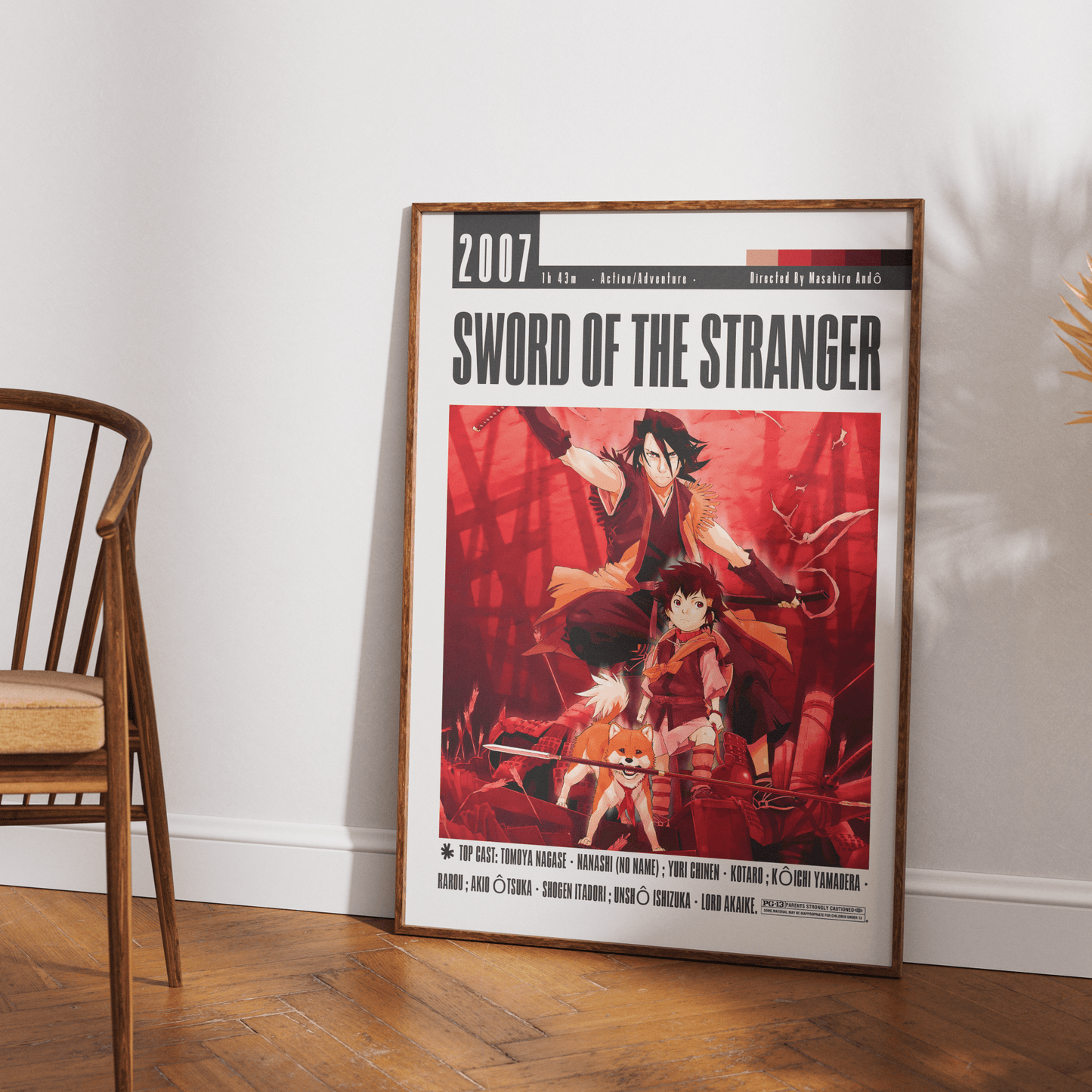 Sword of the Stranger Movie Posters - 98typesModern Minimal Movies