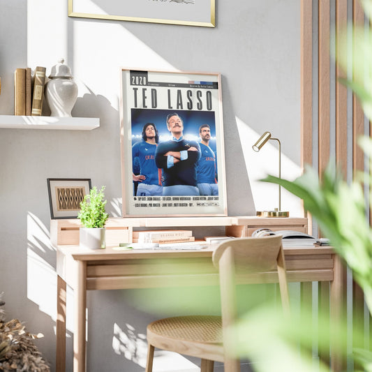 Ted Lasso Apple TV Plus TV show poster — AFC Richmond Believe wall art print UK