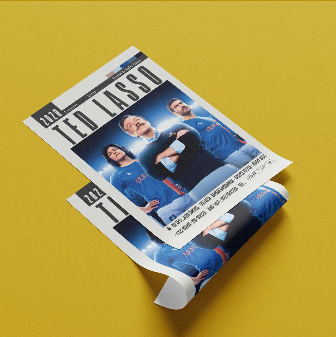 Ted Lasso Apple TV Plus TV show poster — AFC Richmond Believe wall art print UK - 98types