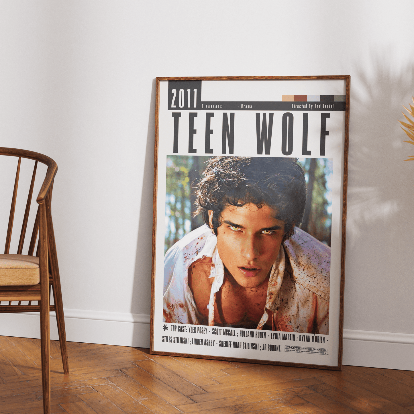 Teen Wolf Tv Serie Posters - 98typesModern Minimal Movies